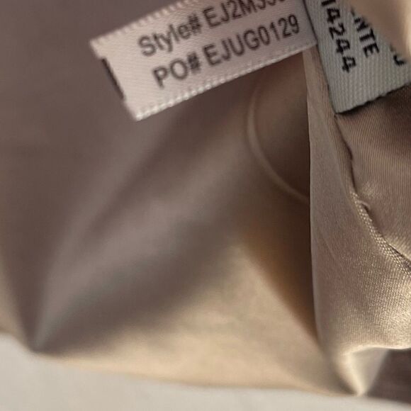 Eliza J metallic brocade tulip dress 6 - Picture 3 of 5